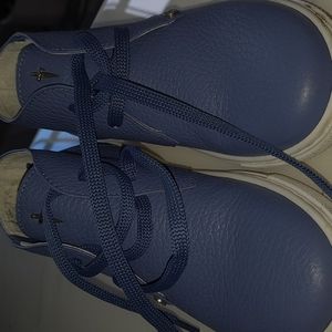 Designer toddler leather chuckkas